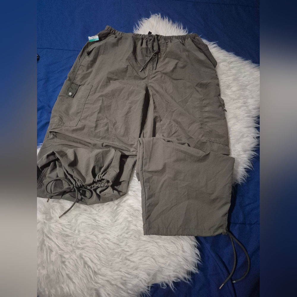 Olive Green Women's Cargo Pants